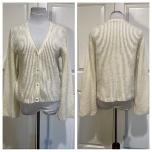 Pierre Cardin Paris Cream Angora Cardigan